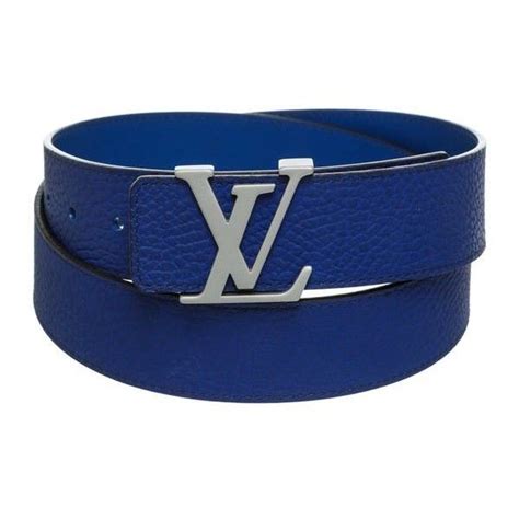 louis vuitton belt accessories blue.